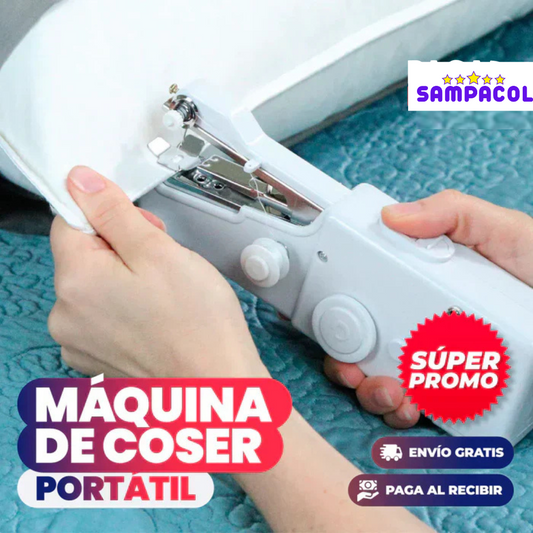 🧵 Máquina de Coser Portátil ✂️ | Arregla y crea tus prendas en minutos ⏱️